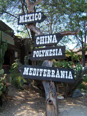 Signals to different places in the world: Mexico, China, Polynesia or Mediterranean. Where do you...