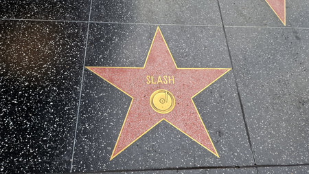 Hollywood Boulevard and the Walk of Fame form an iconic cultural landmark in Los Angeles, California
