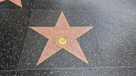 Hollywood Boulevard and the Walk of Fame form an iconic cultural landmark in Los Angeles, California