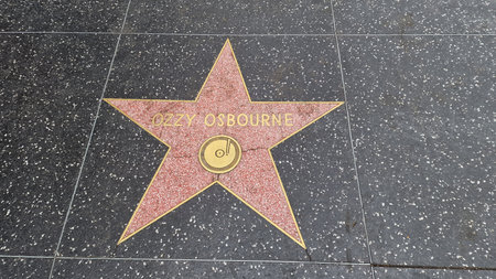 Hollywood Boulevard and the Walk of Fame form an iconic cultural landmark in Los Angeles, California