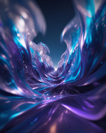 3D surreal illustration. Sacred geometry. Mysterious psychedelic relaxation pattern. Fractal abstract texture. Digital artwork graphic astrology magicの素材