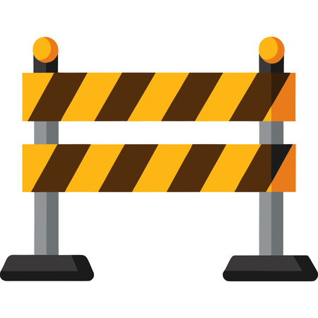 construction signal design, vector illustration eps10 graphic  backgroundのイラスト素材