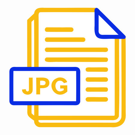 JPG file flat icon. File color icons in trendy flat style. JPG gradient style design, designed for...