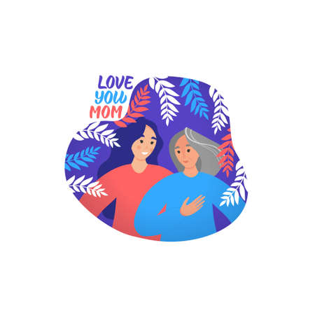 Logo with decoral figs. Abstract floral emblem, design concept, logotype element for template.のイラスト素材