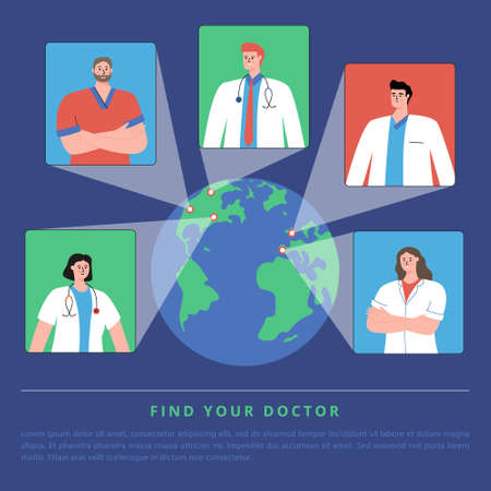 Happy New Year 2022. Planet Earth on blue color background. Graphic illustration for wallpapers, postcards, diarys cover, posters, flyers, banner templates.のイラスト素材