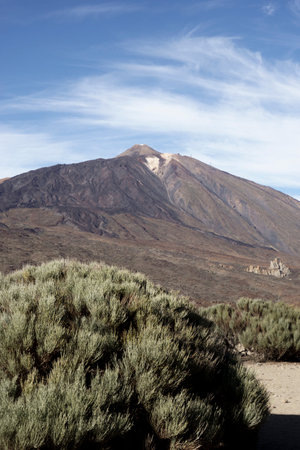 volcano teide tenerife countryの写真素材
