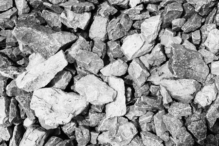 Detail of a landslide, accumulations of stones. Pattern, background, texture .. Tambre, Alpago, Belluno, Italyの写真素材