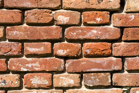 Old red brick wall texture background. Architect textured background