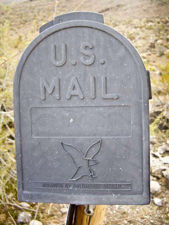 Mail Box in Arizona desertのeditorial素材