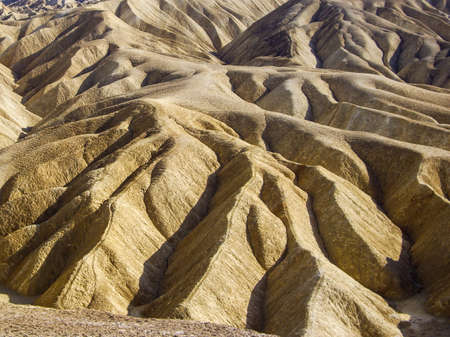 Foothills of Zabriskie Point Death Valley, USAの写真素材