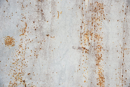 Abstract corroded colorful wallpaper grunge background iron rusty artistic wall peeling paint.
