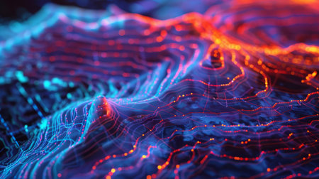 A machine learning system predicting earthquakes by analyzing seismic patterns in realtimeの素材