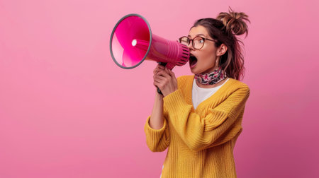 Make some noise with our megaphone!の素材