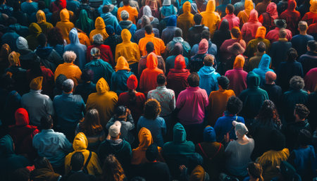 Audience listens to the lecturer at the conference hall. Rear viewの素材
