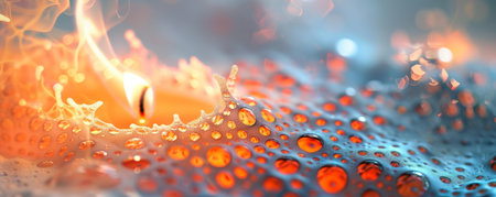 Abstract 3d rendering of molecule structure. Science and medical background.の素材