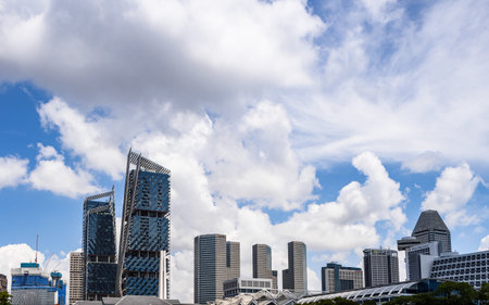 SINGAPORE- JAN 24: City life after New Year in 2016 on January 24, 2016 in Singapore