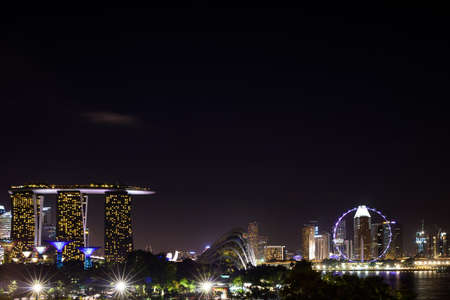 SINGAPORE- JAN 24: City life after New Year in 2016 on January 24, 2016 in Singaporeのeditorial素材
