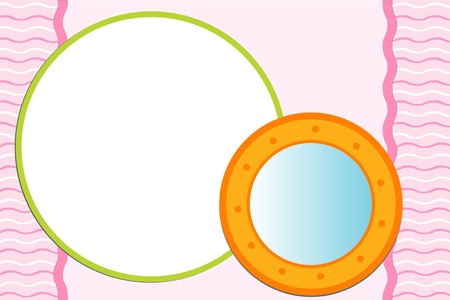 Blank background for greetings card, postcard or photo frameのイラスト素材