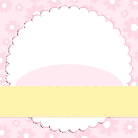 Blank background for greetings card, postcard or photo frameのイラスト素材