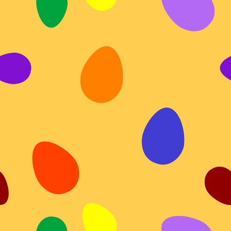 seamless easter backgroundのイラスト素材