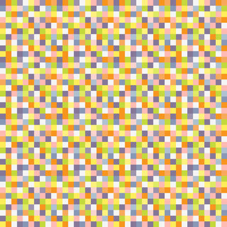 Cute seamless pattern with spring themeのイラスト素材