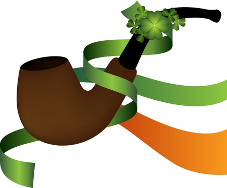 Saint Patrick's day symbol Irish brierのイラスト素材