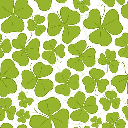 Saint Patrick's Day seamless pattern wallpaperのイラスト素材