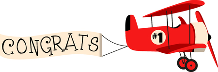 Perfect for Sky diving. Experience the Epic sky ride with vintage Aeroplanes designed by Embroidery patternsのイラスト素材