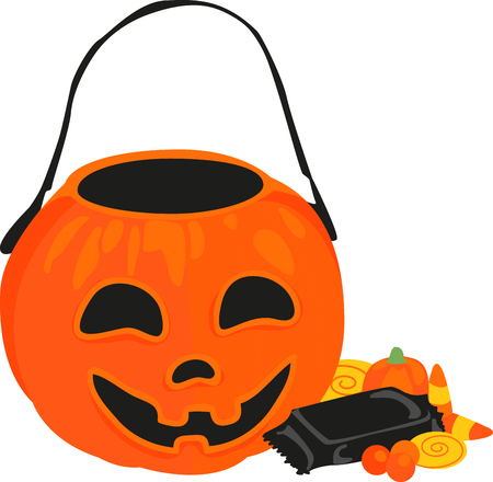 Feel scary and spooky with design by embroidery patternsのイラスト素材