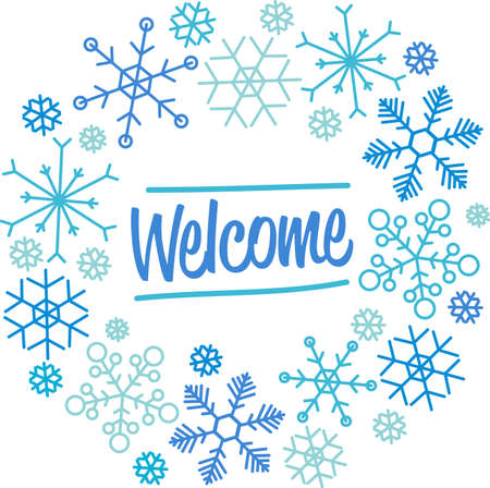 Snowflakesのイラスト素材