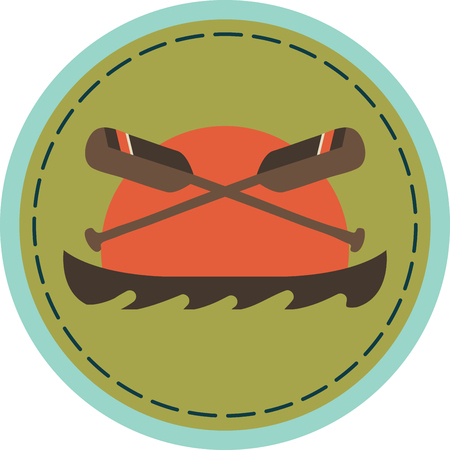 A true Canadian is one who can make love in a canoe without tippingのイラスト素材