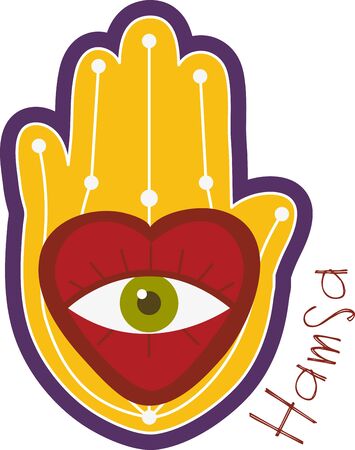 This symbol is to express love for someoneのイラスト素材