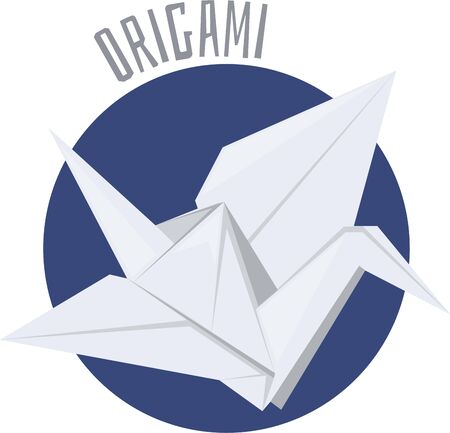 Kids will love this Paper Craft design on a school backpack or their casual clothing.のイラスト素材