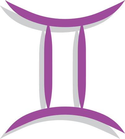 This is the perfect to show everyone your astrological sign.のイラスト素材