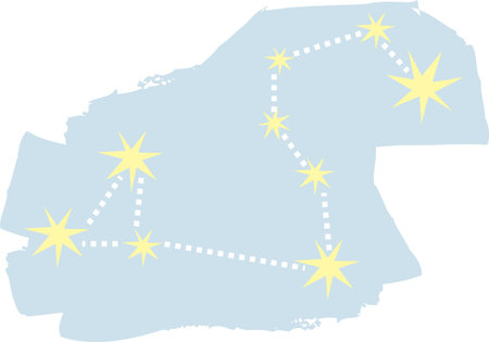 This is the perfect to show everyone your astrological sign.のイラスト素材