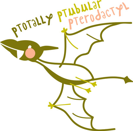 The Jurassic rules in this design!  Perfect for a bib, shirt or more for every dino-loving kid who wants to be surrounded by his pre-historic pals!のイラスト素材