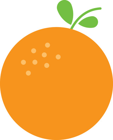 Decorate your homes with the warm glow of oranges and add a tropical flavor to your projects with this bold and beautiful design!のイラスト素材