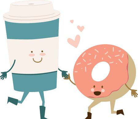 Use this fun design to show off your love for the combo.のイラスト素材