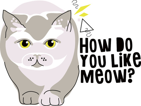 Illustration of cat のイラスト素材