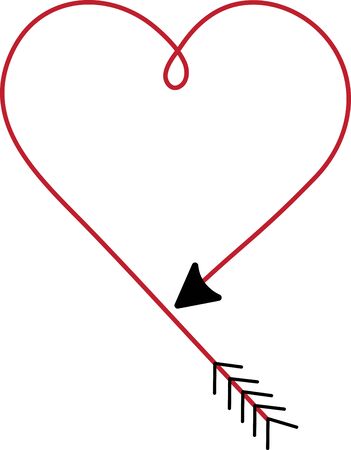 Cupid\'s arrow.のイラスト素材