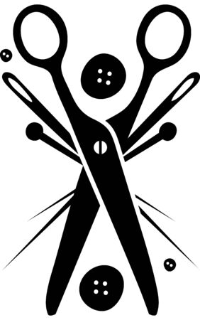 sewing accessoriesのイラスト素材