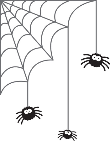 This design is sure to please Halloween tricksters of all ages.  Scare up some fun with this design on t-shirts, hoodies, hats, warm-ups and more!のイラスト素材