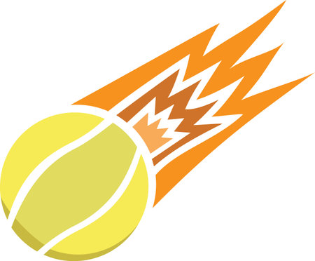 Looking for the perfect Birthday or Christmas gift Embroider this design on clothes, towels, pillows, gym bags, quilts, t-shirts, jackets or wall hangings for your tennis enthusiast!のイラスト素材