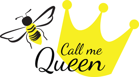 Looking for a way to brighten up for spring  Wake your room up instantly with this eye-catching busy bee design!のイラスト素材