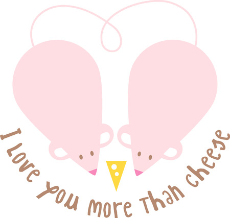 Sweeten up your Valentine's Day and show some love with this design on your holiday projects.のイラスト素材