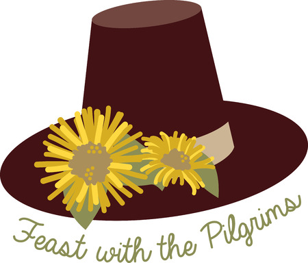 This cheery festive design is perfect on gifts, table runners, kitchen linens, home decor and on all things Thanksgiving!のイラスト素材