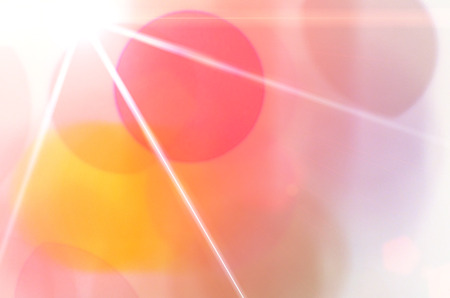 Abstract light blur circle of backgroundの写真素材