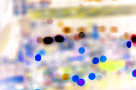 Abstract light blur circle of backgroundの写真素材