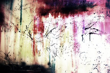Abstract vintage grunge paint backgroundの写真素材