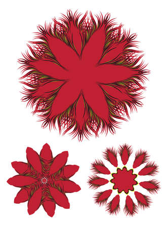 Vector Flowers illustration のイラスト素材